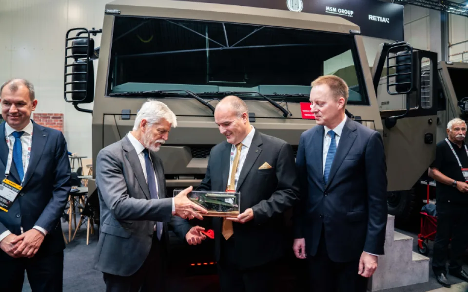 Společnosti českého obranného průmyslu ze skupiny CSG se prezentovaly na Future Forces Forum 2024 v Praze