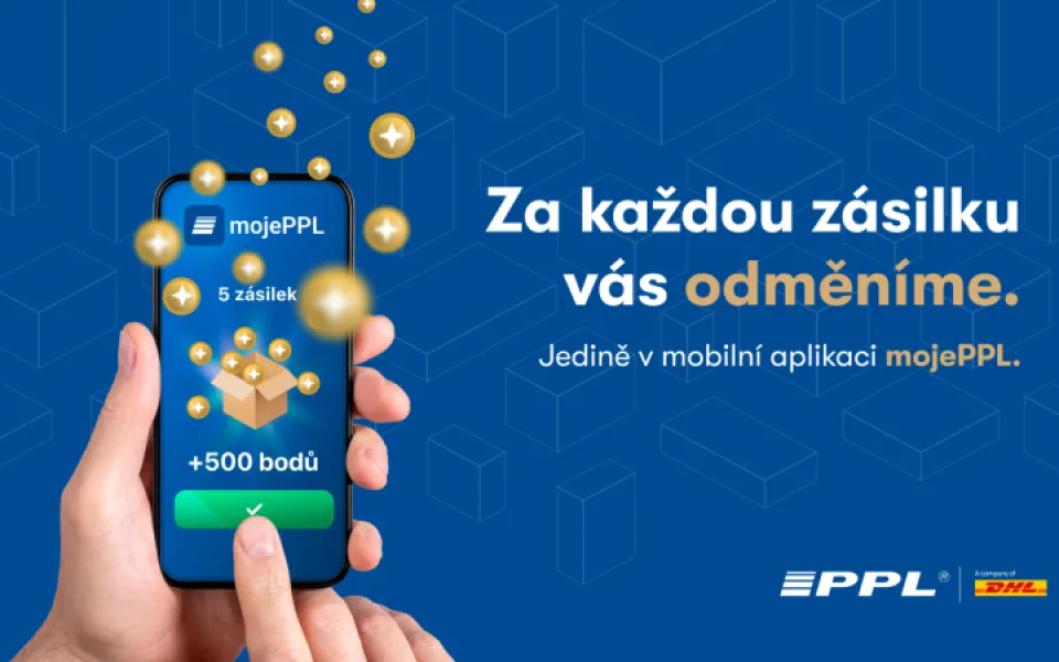PPL jako první přepravní společnost spustila věrnostní program. Zákazníci mohou nasbírané body měnit za slevy