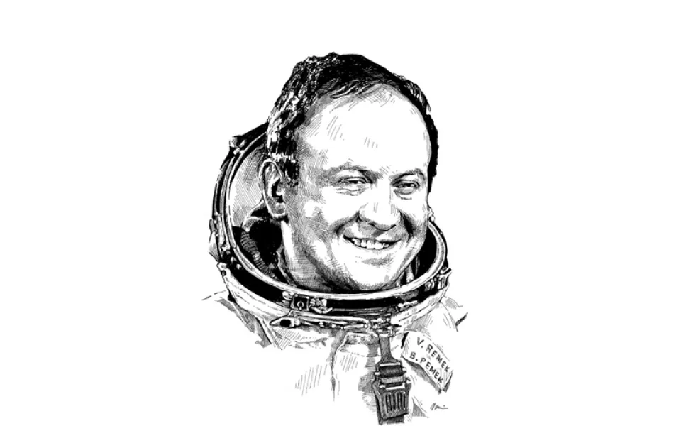 Kosmonaut Vladimír Remek ve Vsetíně