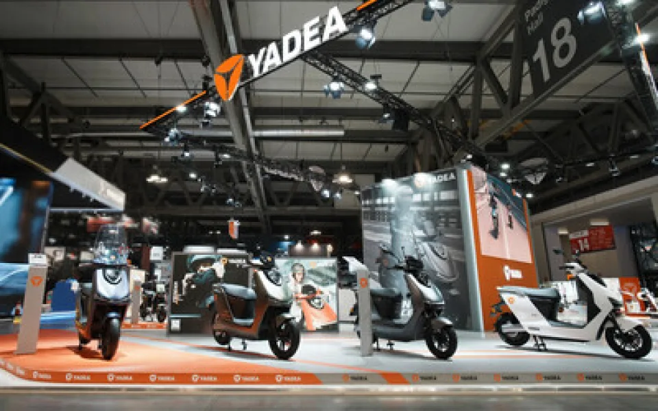 Blíže než kdy jindy: Ponořte se do elektrického vesmíru Yadea na veletrhu EICMA