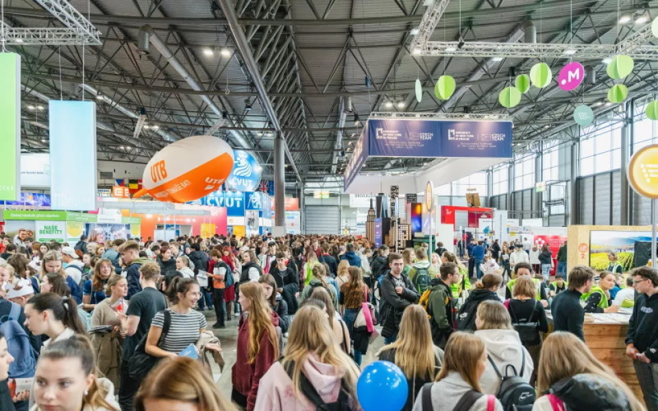 Evropský veletrh pomaturitního a celoživotního vzdělávání Gaudeamus Brno 2024