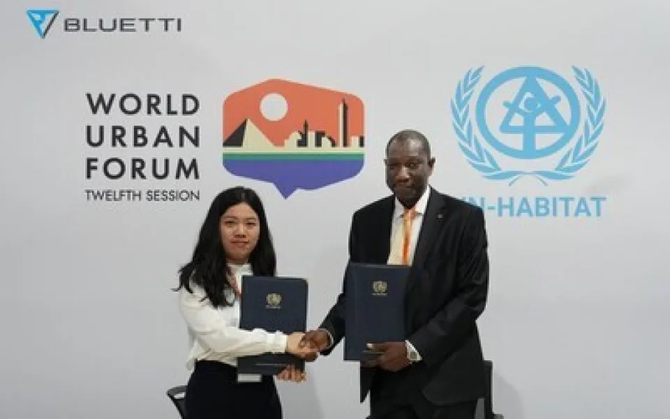 BLUETTI a UN-Habitat navazují partnerství na podporu čisté energie a udržitelného rozvoje v Africe