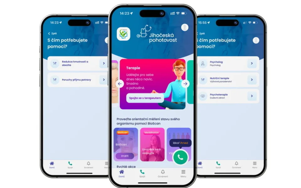 Jihočeši si oblíbili telemedicínu: Do služby Jihočeská pohotovost se během prvních dvou měsíců zaregistrovalo téměř 20.000 obyvatel kraje