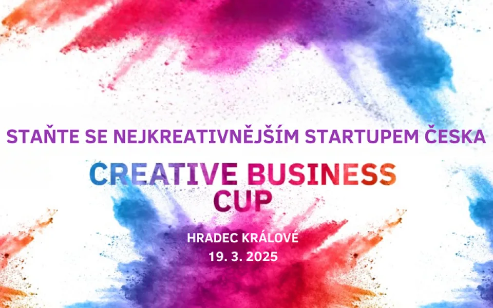 Creative Business Cup 2025 míří do Hradce Králové. Přihlaste svůj kreativní startup
