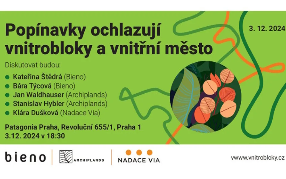 Popínavky ochlazují město: Přijďte objevit jejich sílu