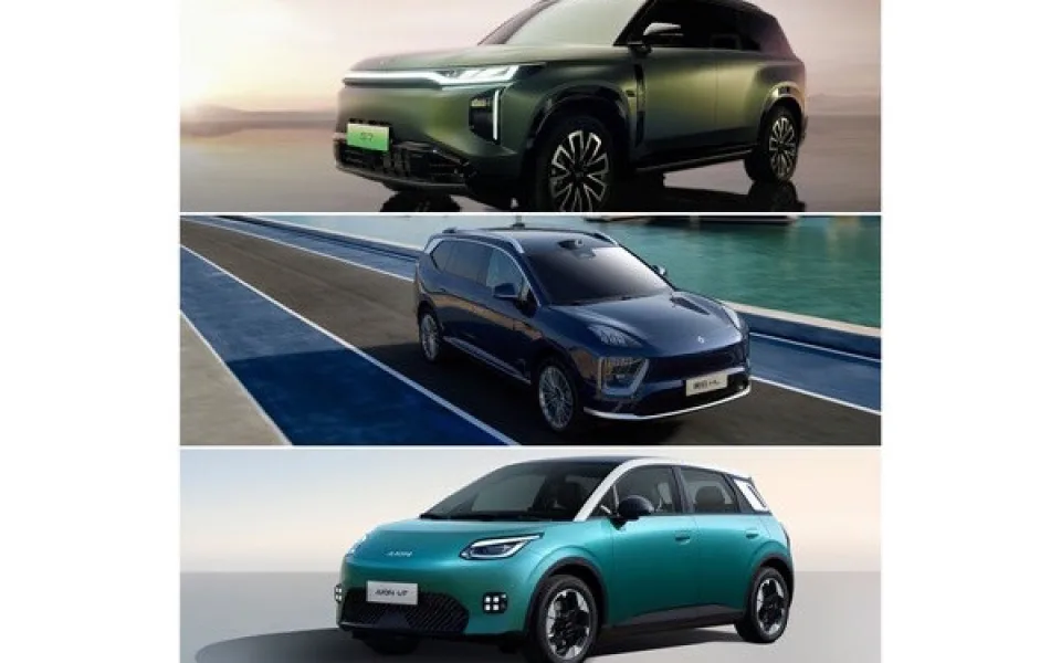 Společnost GAC představuje na autosalonu v Kantonu tři nové modely: S7, AION UT a HYPTEC HL