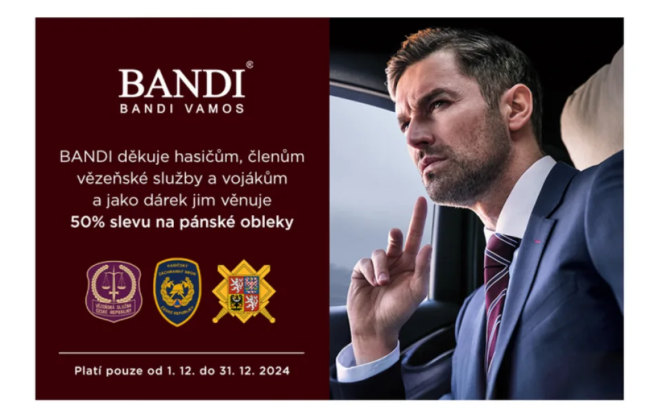 Majitel módní značky BANDI děkuje složkám IZS a vojákům