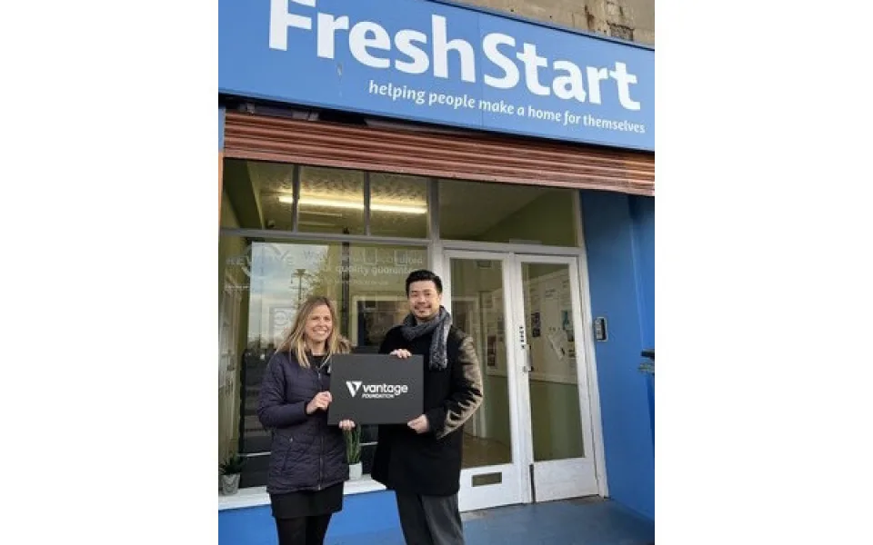 Nadace Vantage spolupracuje s organizací Fresh Start na podpoře edinburských komunit