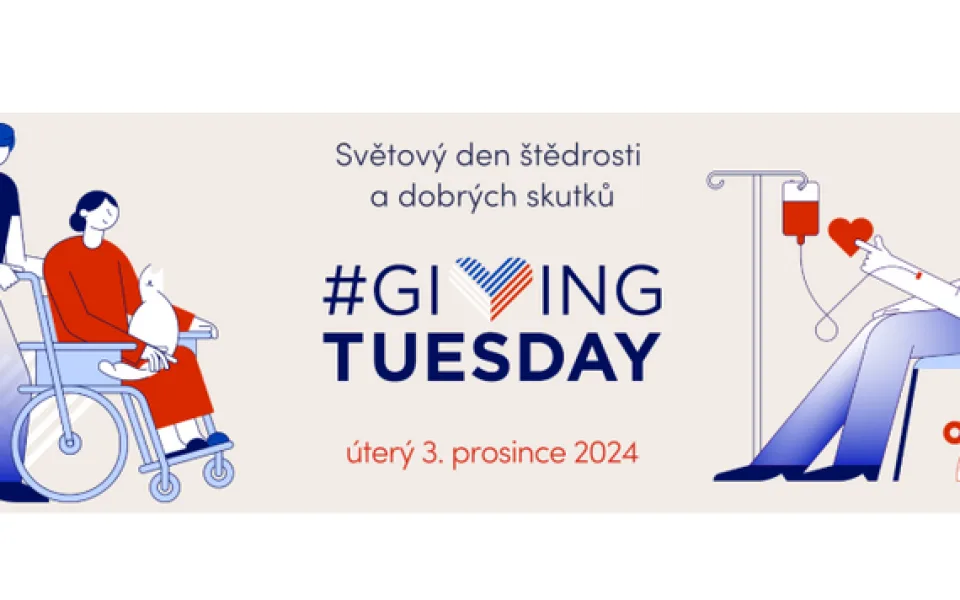 Giving Tuesday podeváté v Česku. Zapojit se chce více než čtvrtina Čechů