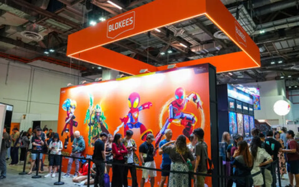 Figurky společnosti Blokees, inspirované populárními předlohami, ohromily návštěvníky singapurského Comic Conu 2024
