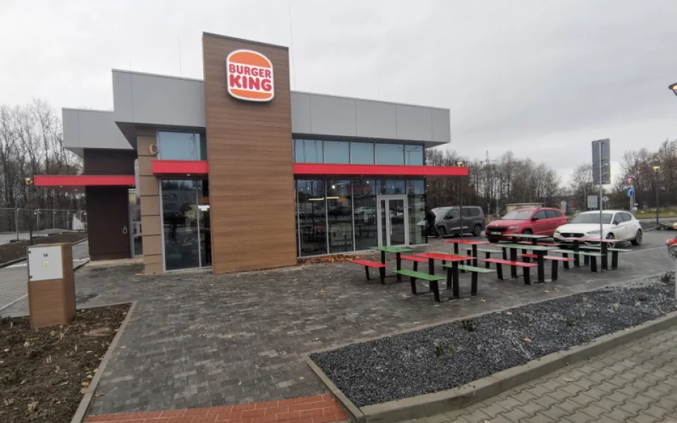 Společnost Antracit dokončila v Havířově výstavbu pro novou provozovnu Burger King