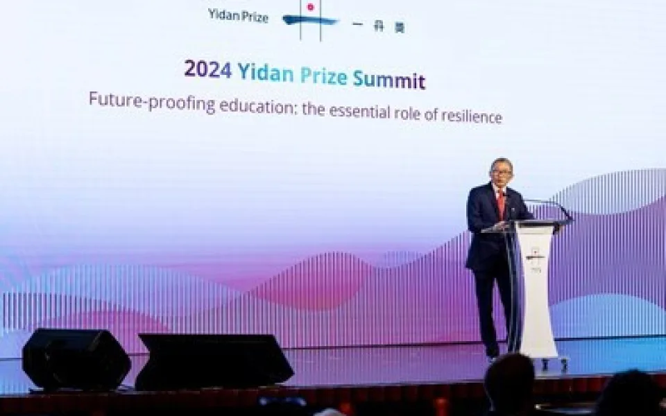  Vzdělávání budoucnosti: Summit o Yidanově ceně 2024 zkoumal, jak posílit odolnost žáků, pedagogů a systémů 