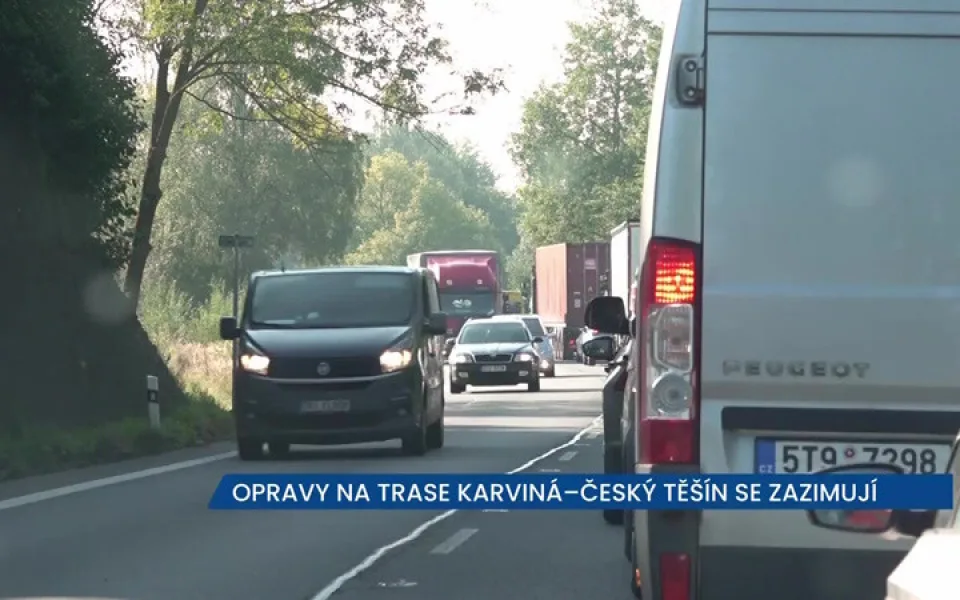 Opravy na trase Karviná–Český Těšín mají přestávku, stavba se zazimuje