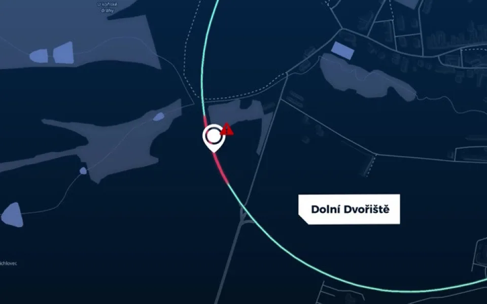 Křižovatka na silnici I/3 u Dolního Dvořiště patří mezi riziková místa jihočeských silnic, řidiči tu nedodržují rychlost