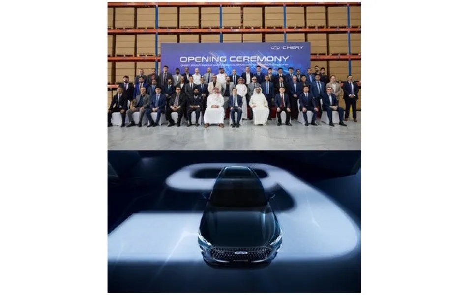 Chery zřizuje největší distribuční centrum náhradních dílů pro automobily na Blízkém východě