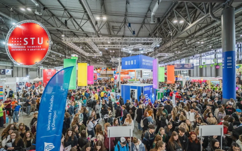 Evropský veletrh pomaturitního a celoživotního vzdělání Gaudeamus Praha 2025
