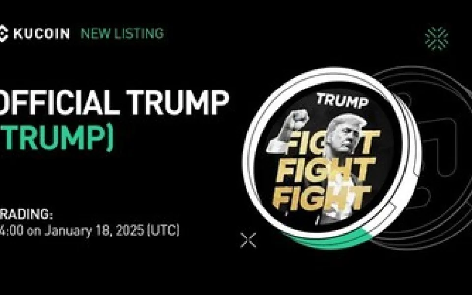 KuCoin uvádí na platformě pro spotové obchodování token Official Trump