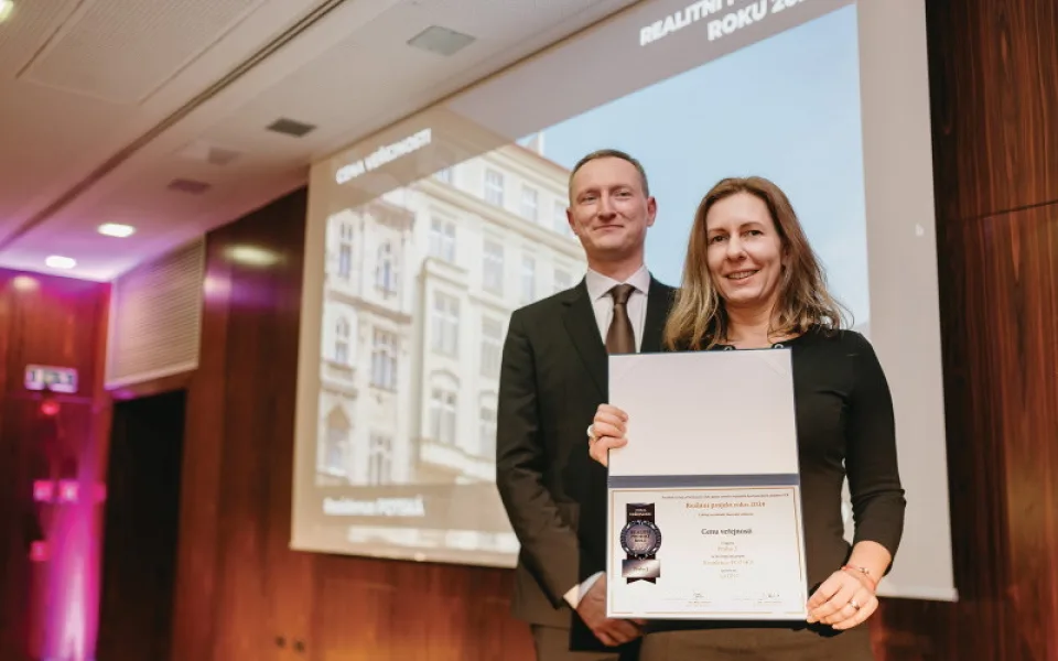 SATPO získává prestižní ocenění v soutěži Realitní projekt roku 2024