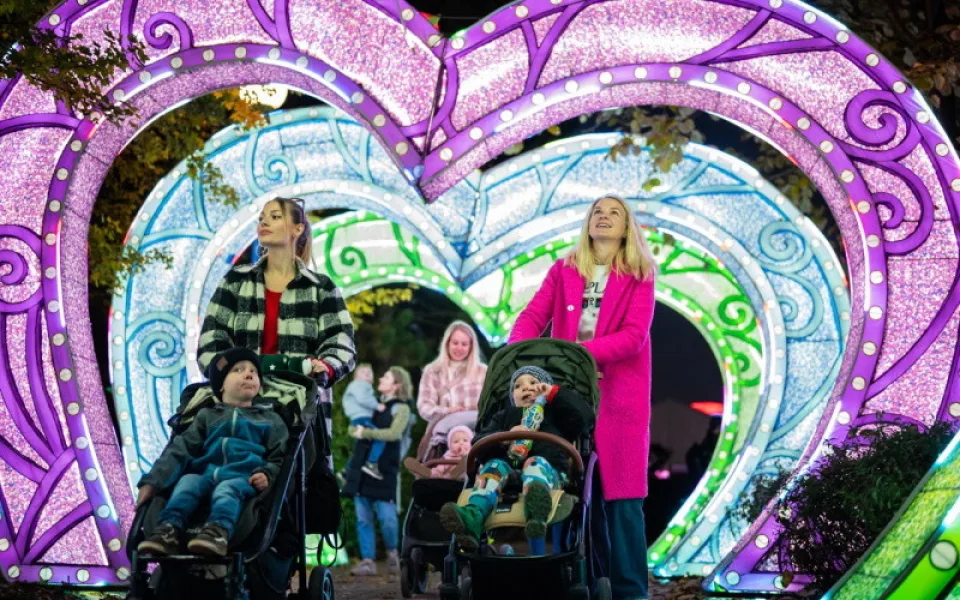Pražský zábavní park WINTER WONDERLAND je otevřen jen do 16. února. 