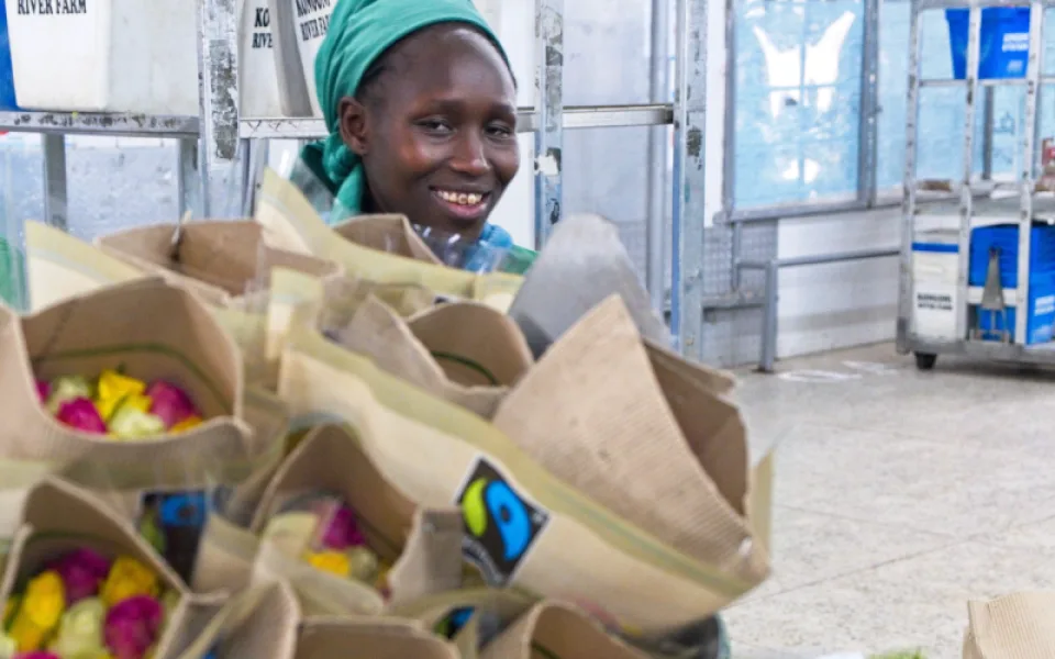 Nová studie potvrzuje, že zapojení do Fairtrade přináší pro pracovníky na květinových farmách hmatatelné výhody