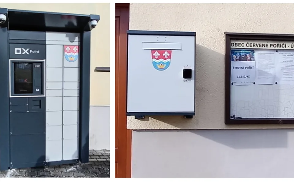 Obecní boxy mají malého bratra. OX Point nabízí starostům různé verze zásilkových schránek