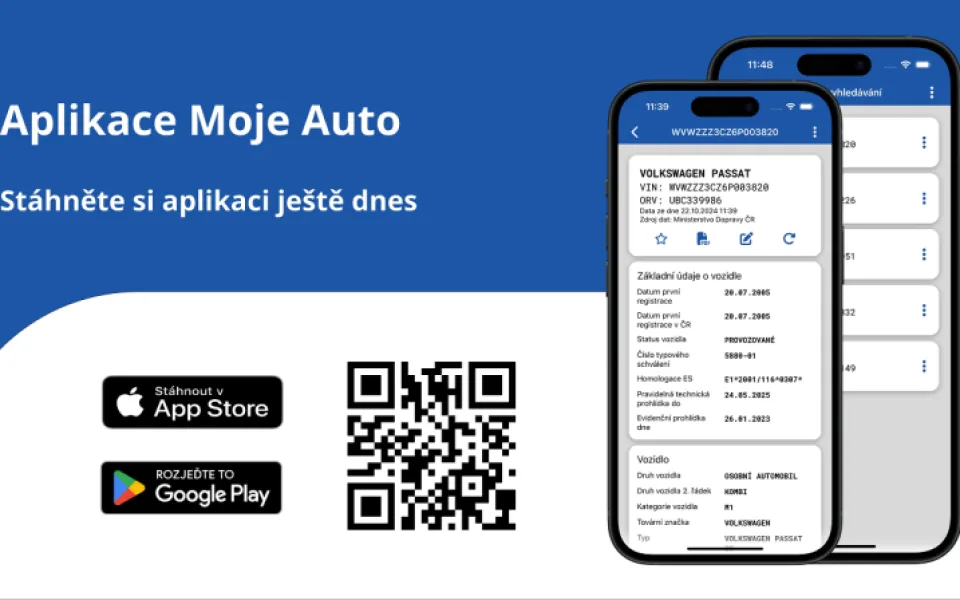 Aplikace Moje Auto – techničák, který nikdy neztratíte