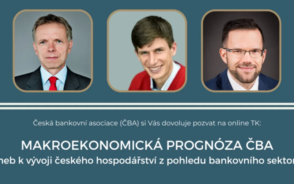 Živě: Makroekonomická prognóza České bankovní asociace