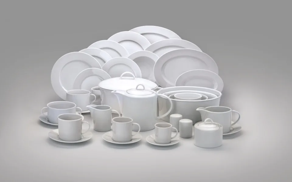V restauraci českého pavilonu se bude servírovat na porcelánu Thun