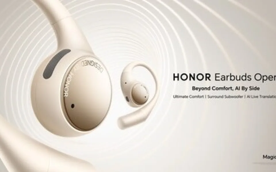 HONOR představil na MWC (Světovém mobilním kongresu) 2025 převratná sluchátka s umělou inteligencí