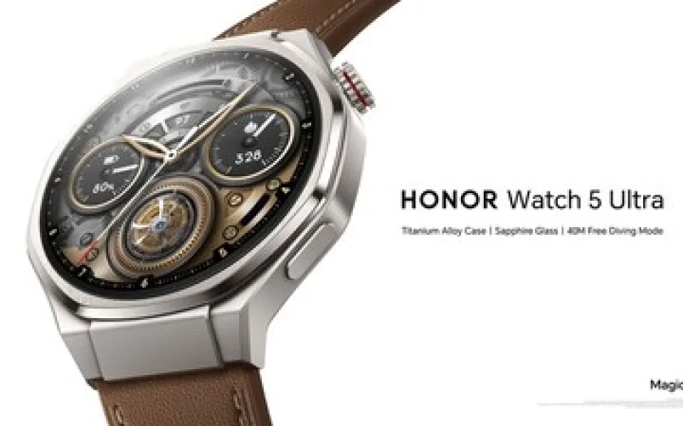 Společnost HONOR představila na veletrhu MWC 2025 úžasné hodinky HONOR Watch 5 Ultra