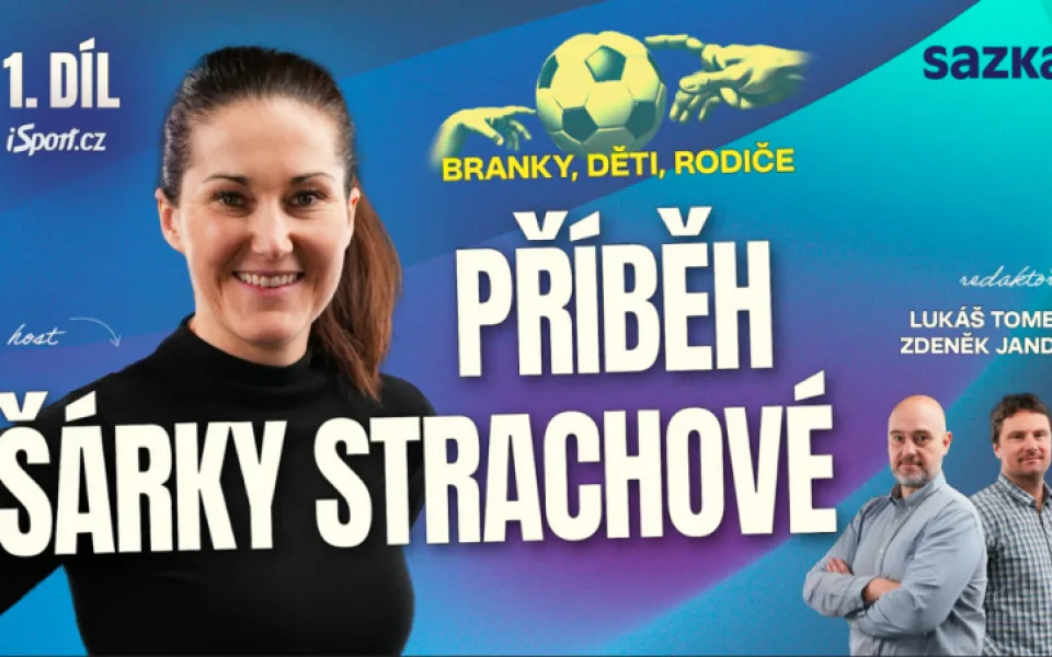 Potřebujeme zdravý vztah ke sportu a k výkonům. Sazka je hlavním partnerem sportovního podcastu Branky, děti, rodiče