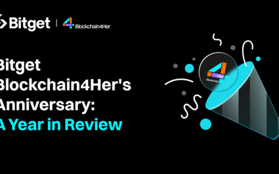 Výročí iniciativy Bitget Blockchain4Her's: roční rekapitulace