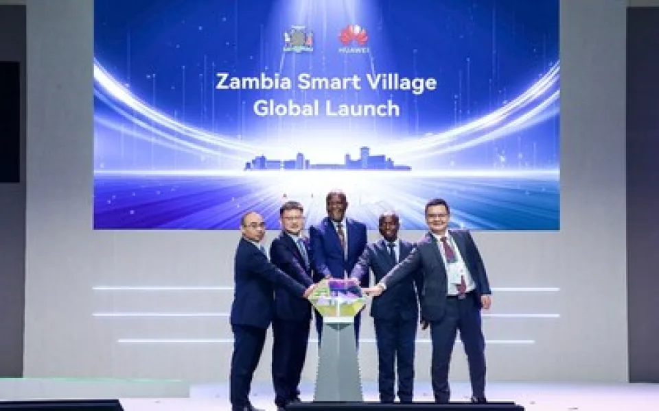 Ministerstvo technologií a vědy Zambie a společnost Huawei společně zahajují globální přehlídku chytrých vesnic, která zkoumá nové způsoby digitální transformace vesnic