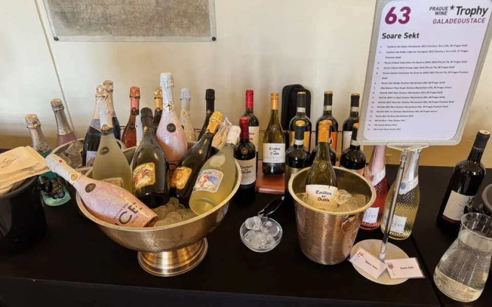 Zlatá éra Soare sekt: 20 medailí z Prague Wine Trophy!