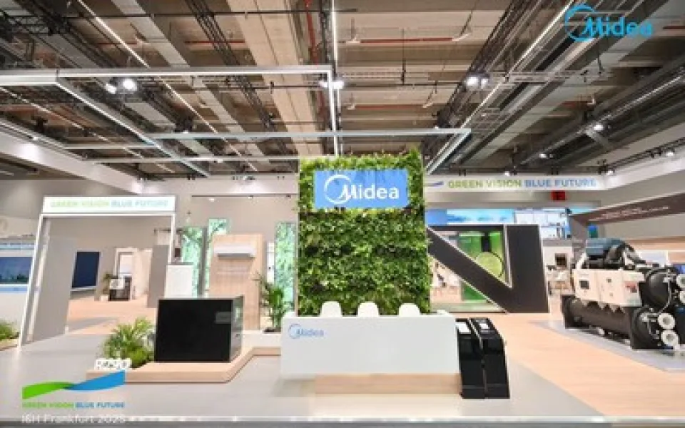 Midea Group představuje na ISH 2025 udržitelné vytápění pro Evropu