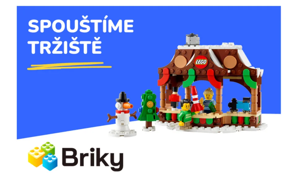 Největší LEGO portál v Česku spouští Tržiště s LEGO stavebnicemi a minifigurkami
