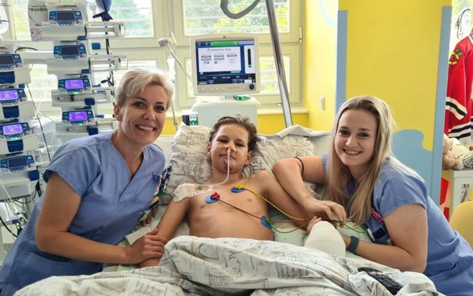 Streptokok ho připravil o prsty i část nohy, bojovník Mareček ale bitvu o život ve FN Olomouc vyhrál