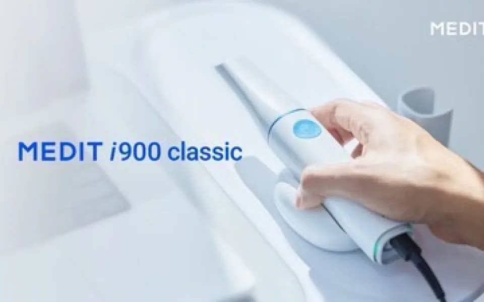 Medit představuje Medit i900 classic, nový přírůstek do řady skenerů Medit i900 Family