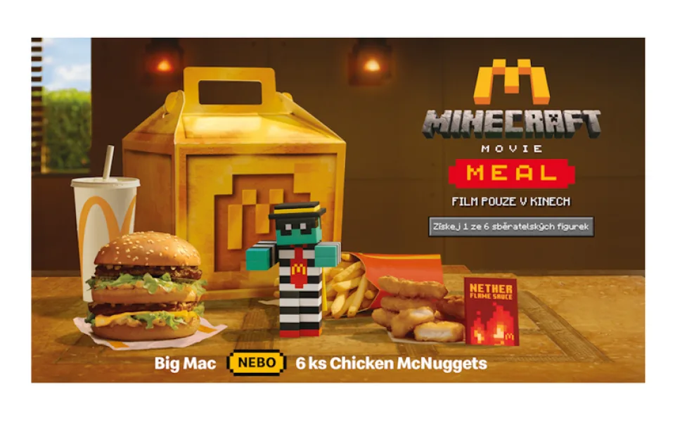 Vytvořte si svůj svět s McDonald's &amp; Minecraft