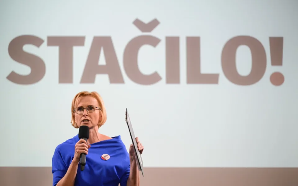 Živě: Tisková konference hnutí Stačilo!