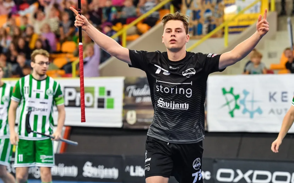 Florbalisty opouští největší hvězda. Vojtěch Wiener odchází do Boleslavi