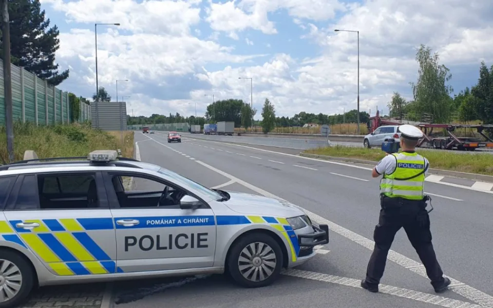 Policisté v kraji si v pátek posvítili na řidiče, 125 z nich jelo příliš rychle. Foto: Se svolením Policie ČR