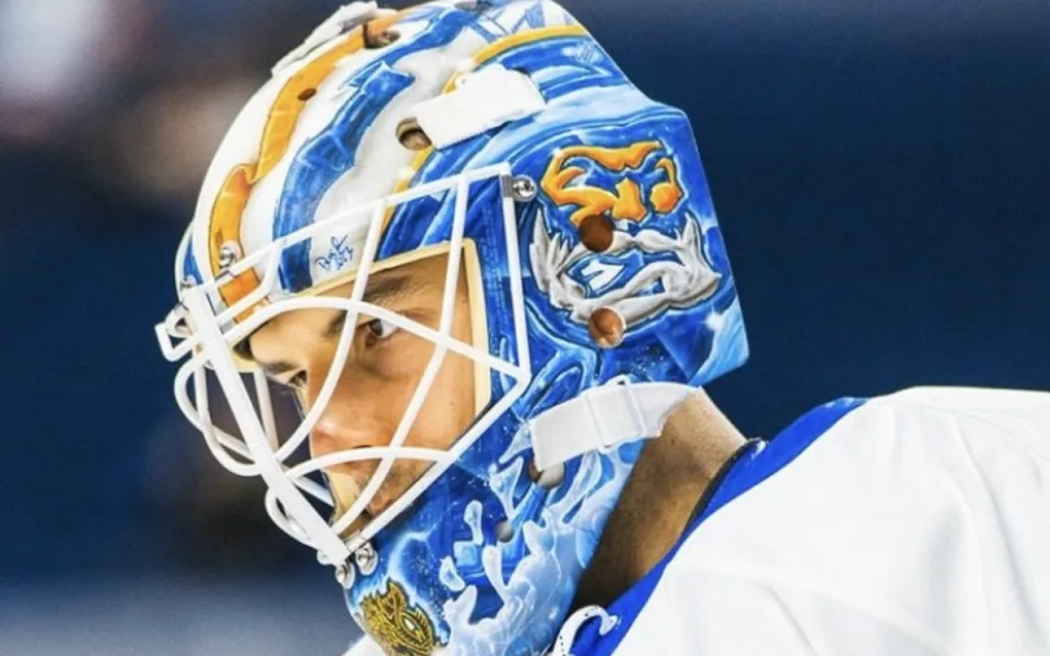 Brankář Jakub Škarek do Finska nepůjde, v NHL podepsal smlouvu se San Jose. Foto: Dennis DaSilva