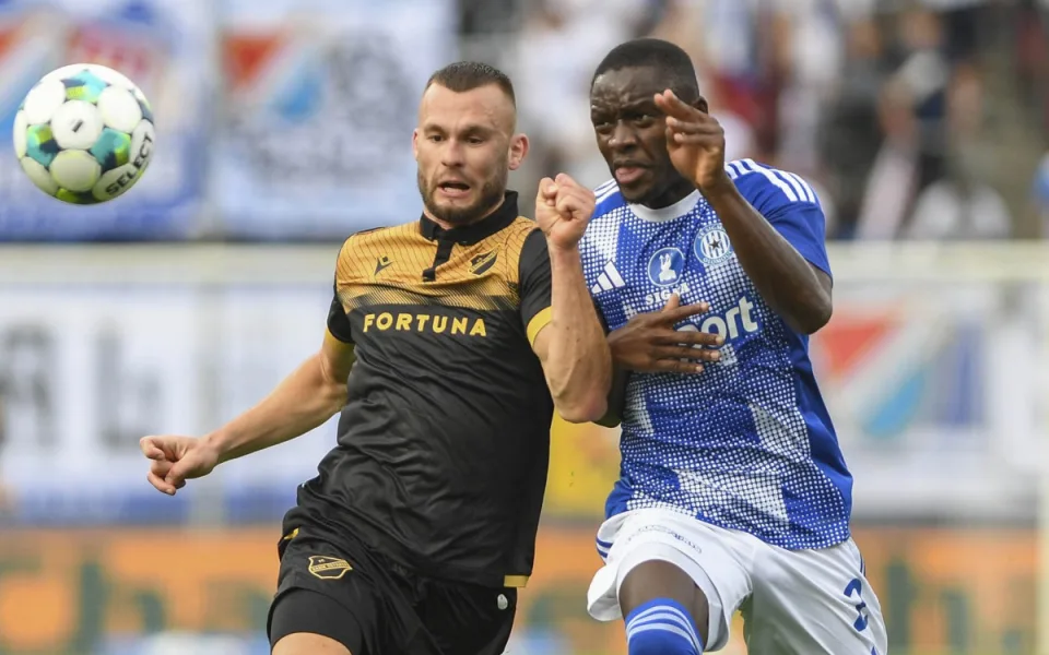 Baník se vrací z Hané s prázdnou. Fotbalisté Olomouce porazili v lize Ostravu 1:0