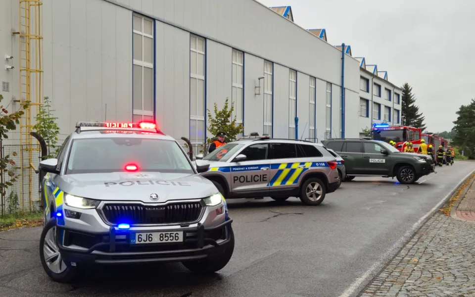 Cvičení IZS: Do školy v Chotěboři vběhnul útočník. Nikomu nic nehrozí, ujistila policie