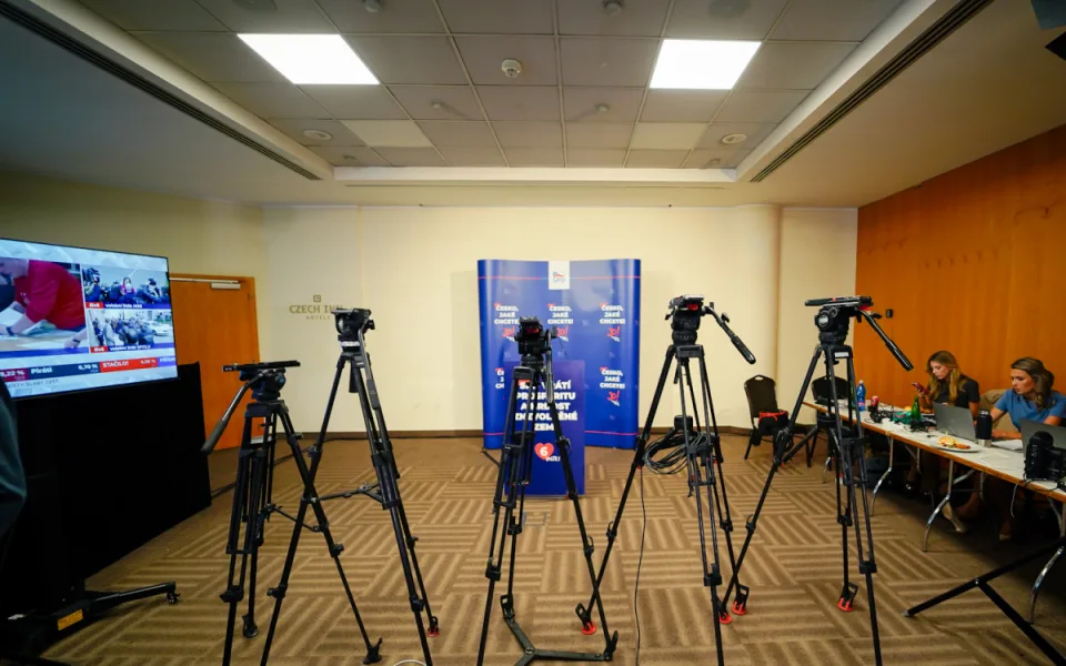 Do štábu SPD nepustili redaktora serveru Aktuálně.cz, web nedostal akreditaci