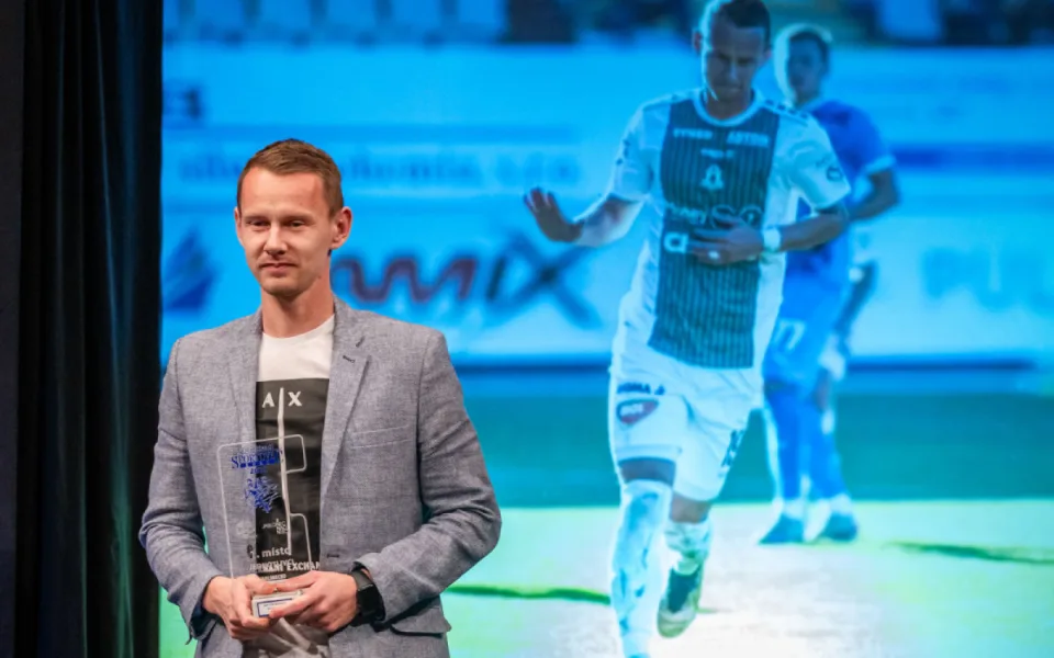 Sportovcem Jablonecka za minulý rok je fotbalista Jan Chramosta