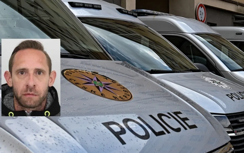 Muž měl nastoupit do vězení, místo toho zmizel. Trvalé bydliště má na Telčsku. Foto: Marie Buláková + se svolením Policie ČR (koláž)