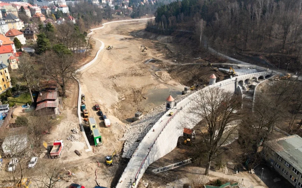 Liberecká přehrada je znovu ve hře. Téměř čtyřletá rekonstrukce končí, začne napouštění