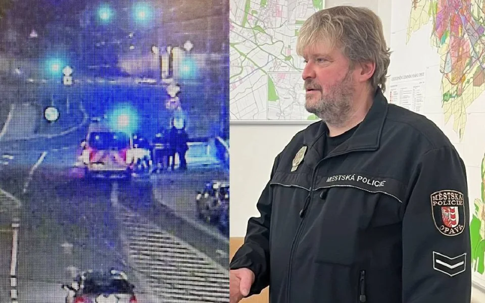Rozhodovaly minuty. Opavští strážníci odvrátili tragédii, muž chtěl skočit z mostu